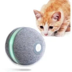 Cheerble M1 Interactieve Kattenbal - Kattenspeelgoed - Grijs