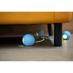 Cheerble Wicked Smart Ball - Zelfrollend - Hondenspeelgoed - Ø5.6 cm Blauw 2