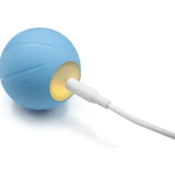 Cheerble Wicked Smart Ball - Zelfrollend - Hondenspeelgoed - Ø5.6 cm Blauw 2
