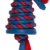 Chomper Rubber Speeltje Tug & Toss - Hondenspeelgoed - Blauw Rood per stuk