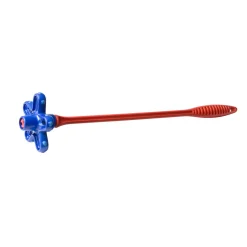 Chomper Speeltje Werpstick Wing-It - Hondenspeelgoed - Rood Blauw per stuk