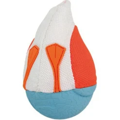 Chuckit Amphibious Duck Diver Medium - Hondenspeelgoed - Ø6 cm Oranje Wit