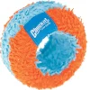 Chuckit Indoor Roller - Hondenspeelgoed - Ø12 cm Oranje Lichtblauw