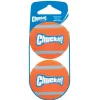 Chuckit Tennis Ball L 2 Pack - Hondenspeelgoed - Ø7 cm Oranje L