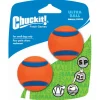 Chuckit Ultra Ball S 2 Pack - Hondenspeelgoed - Ø5 cm Oranje Blauw Small