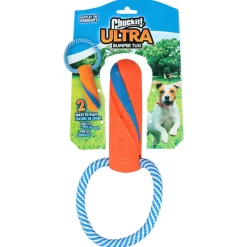 Chuckit Ultra Bumper Tug - Hondenspeelgoed - 17 cm Oranje