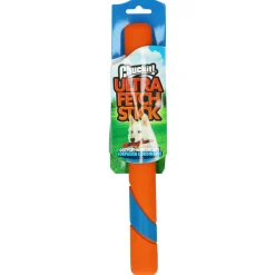 Chuckit Ultra Fetch Stick - Hondenspeelgoed - 28 cm Oranje Blauw
