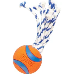 Chuckit Ultra Toss Oranje&Blauw&Wit - Hondenspeelgoed