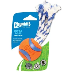 Chuckit Ultra Toss Oranje&Blauw&Wit - Hondenspeelgoed