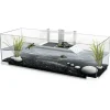 Ciano Waterschildpadden Tartarium  80 - Terraria - 79x29.7x27.5 cm Wit