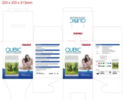 Classica Qubic Baby Tank - Aquaria - 20.5x20.5x23 cm Wit Ca. 8.5 L