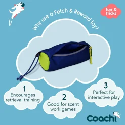 Coachi Fetch & Reward Dummy - Hondenopvoeding - Navy Lime