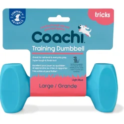 Coachi Training Dumbbell - Hondenopvoeding - Lichtblauw L