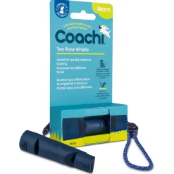 Coachi Two-Tone Whistle Hondenfluit - Hondenopvoeding - Navy