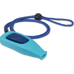 Coachi Whizzclick Clicker Met Hondenfluit - Hondenopvoeding - Lichtblauw Navy