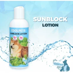 Coolpets Sunblock Lotion - Honden-zonnenbrand-verzorging - 200 ml Sfp 15+