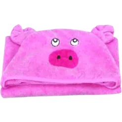 Croci Badjas Varken - Hondenverzorging - 72x70 cm 170 g Pink