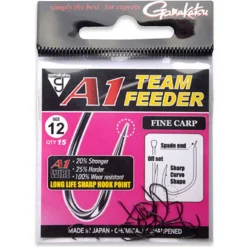 C-Tec A1 Team Feeder Hooks Fine Carp #12 - Vishaak -