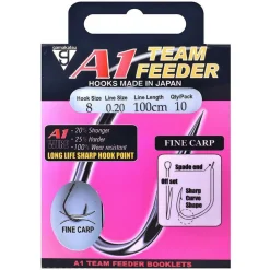 C-Tec Booklet A1 Fine Carp #8-0.20mm 100cm - Vishaak -