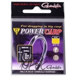 C-Tec Powercarp Hooks Barbless Black #16 - Vishaak -