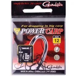 C-Tec Powercarp Hooks Black #12 - Vishaak -