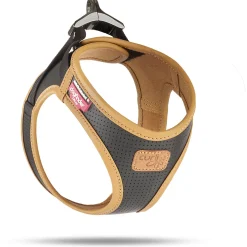Curli Apple Leather Harness - Hondentuig