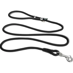 Curli Stretch Comfort Leash Zwart - Hondenriem