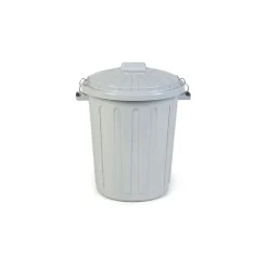 Curver Voerton Rond Lichtgrijs - Hondenvoerbewaarbak