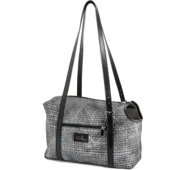 Da Vinci Draagtas Arianna - Hondendraagtas - 36x25x20 cm Zwart