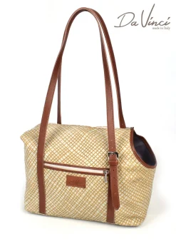 Da Vinci Draagtas Arianna - Hondendraagtas - 36x25x20 cm Natural
