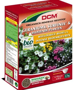 Dcm Meststof Geranium Surfinia & Bloeiende Plant - Siertuinmeststoffen - 20 m2 1.5 kg (Mg)