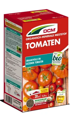 Dcm Meststof Tomaten - Moestuinmeststoffen - 20 m2 1.5 kg (Mg)