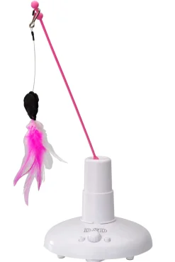 D&D Speelgoed Chase - Kattenspeelgoed - 36x18 cm Wit