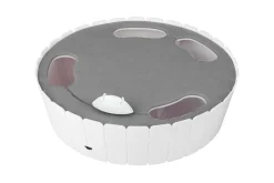 D&D Speelgoed Mouse-Hunter - Kattenspeelgoed - Ø26.5x7 cm Grijs Groen