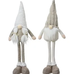 Decoris Gnoom - Decoratie - 50 cm Beige