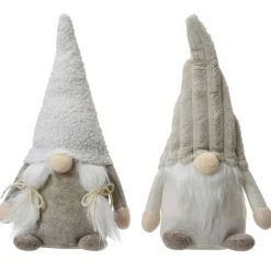 Decoris Gnoom - Decoratie - 29 cm Beige