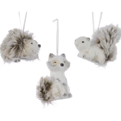 Decoris Hangdier - Decoratie - 7x5x5.0 cm Assorti