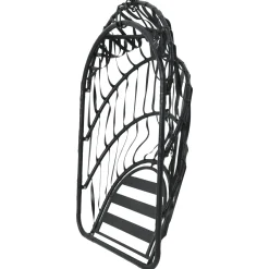 Decoris Hangstoel Nida Inklapbaar - Tuinmeubelen - ø95x198 cm Grijs