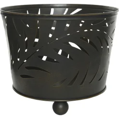 Decoris Vuuremmer Ijzer - Terrasverwarming - 39x39x32 cm Zwart