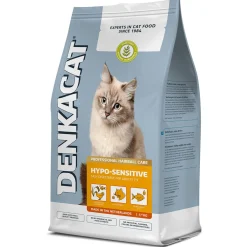 Denkacat Hypo Sensitive - Kattenvoer - Kip Zalm Rijst 1.25 kg