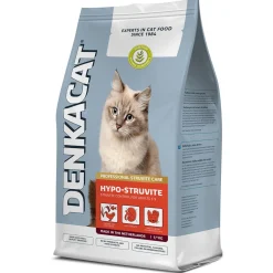 Denkacat Hypo Struvite - Kattenvoer - Kip Rund Zalm 1.25 kg