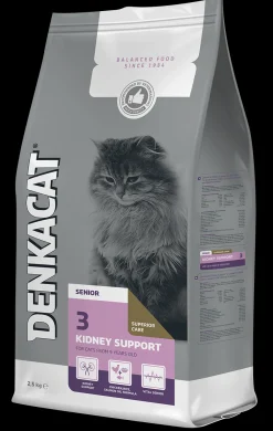 Denkacat Senior Plus - Kattenvoer - Kip Zalm 2.5 kg Senior Katten Ouder Dan 9 Jaar