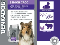 Denkadog Senior Croc - Hondenvoer