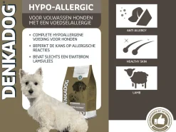 Denkadog Superior Hypo-Allergic Lam&Rijst - Hondenvoer