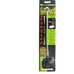 Dennerle Nano Shrimpnet Boogvorm Klein - Aquarium Toebehoren - 5 cm Zwart