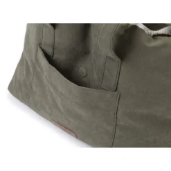 Designed By Lotte Draagtas Bundu - Kattenvervoersbox - 40x20x28 cm Groen