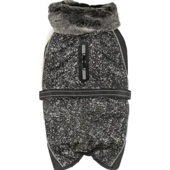 Dgs Meteor Aspen Parka Winter Jas - Hondenkleding - 41 cm Zwart