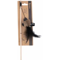 District 70 Bait Kattenhengel - Kattenspeelgoed - 55x40x18 cm Zwart