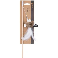 District 70 Bait Kattenhengel - Kattenspeelgoed - 55x40x18 cm Wit