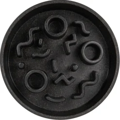 District 70 Bamboo Cat Slow Feeder - Kattenvoerbak - Ø13.5 cm Donkergrijs